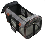 Mr. Peanut's Rhodium Series Mini Size Soft Sided Pet Carrier - Note Sizing in Description Mr. Peanut's Pet Carriers