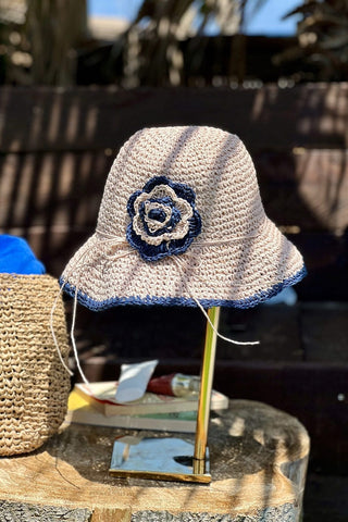Beige Straw Hat 14520 - By Baano