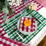 Josefina Plaid Placemat Set