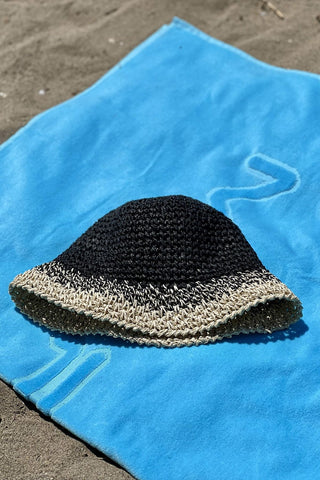 Black Straw Hat  14404 - By Baano
