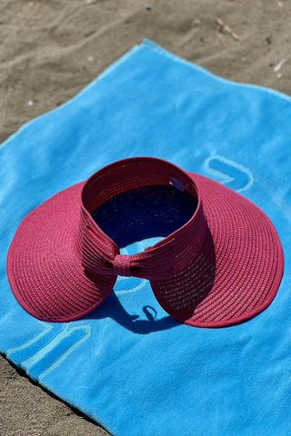 Fushya Straw Visor Hat 14624 - By Baano