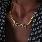 Gothic Name Necklace