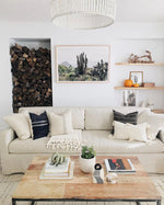 Antigua Pillow - Natural White