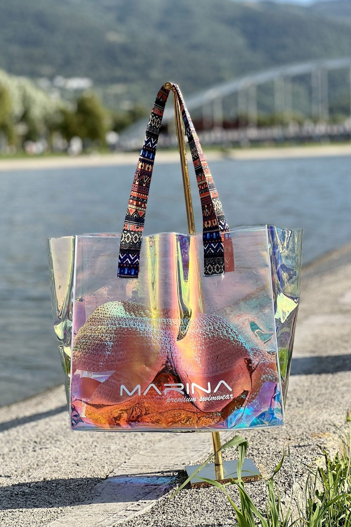 Colourful Beach Bag C2435 - By Baano