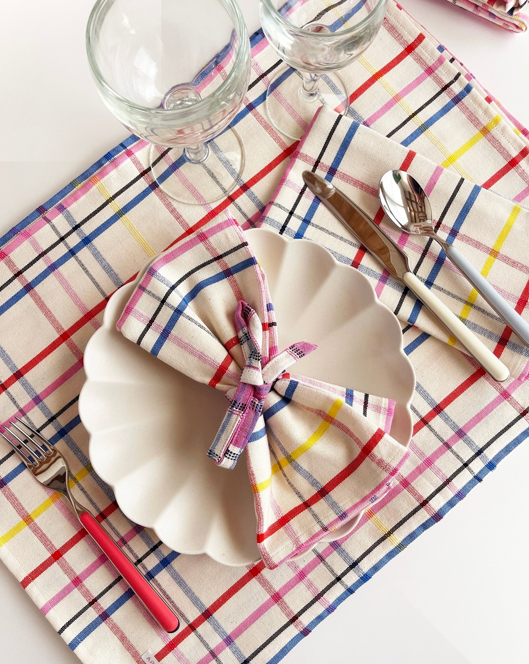 Vera Plaid Placemat