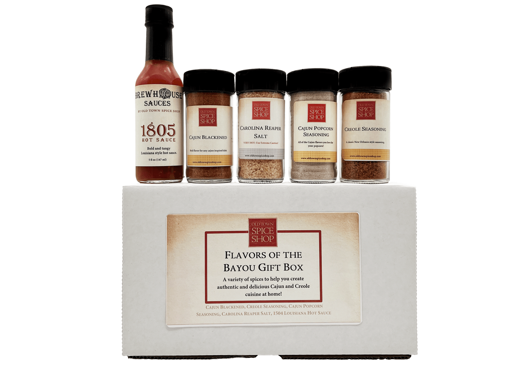 Flavors of the Bayou Gift Box - By Baano