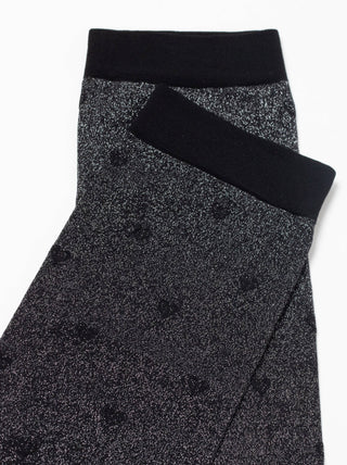 Shimmering Socks Conte Fantasy - "Hearts" Designs - By Baano