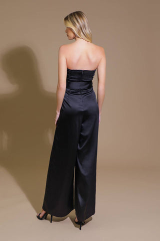 LOST IN YOUR EYES WOVEN JUMPSUIT - By Baano