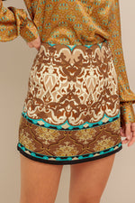 MOROCCAN MUSE WOVEN SKORT - By Baano