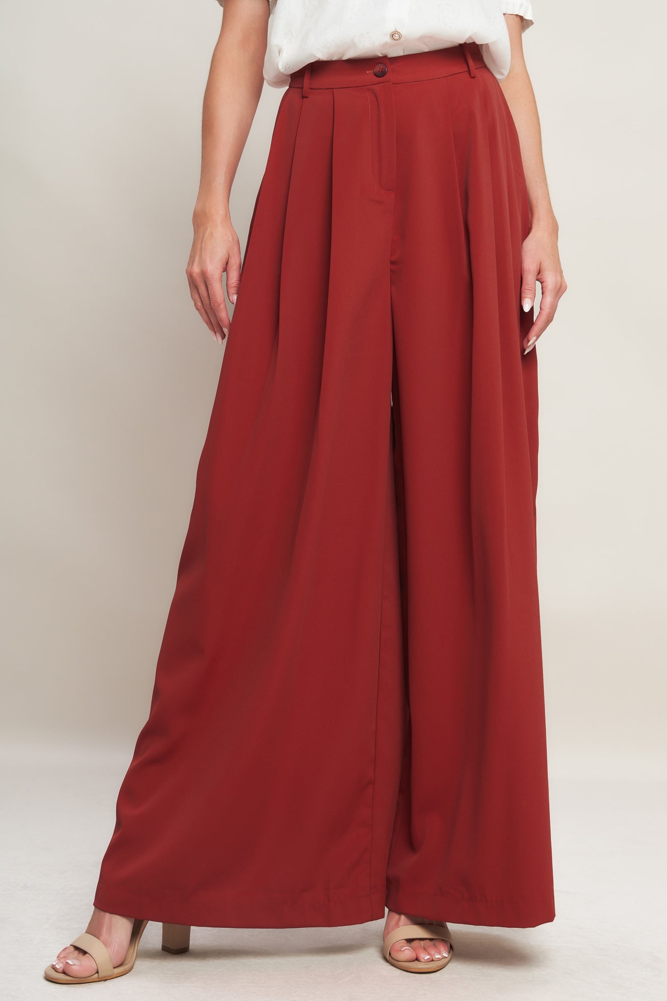 THROW IT BACK WOVEN PANTS - By Baano