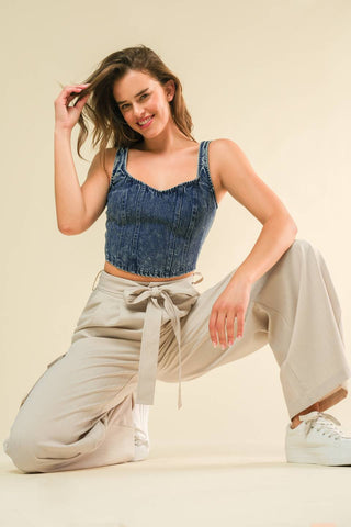 FOR THE LAST TIME WOVEN PANTS - By Baano