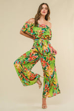 DARING HEART WOVEN JUMPSUIT - By Baano