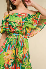 DARING HEART WOVEN JUMPSUIT - By Baano