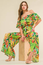 DARING HEART WOVEN JUMPSUIT - By Baano