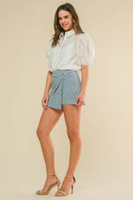 AFTERNOON SUNDANCE WOVEN SKORT - By Baano
