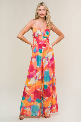 SWEETEST STYLE WOVEN JUMPSUIT - By Baano