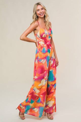 SWEETEST STYLE WOVEN JUMPSUIT - By Baano