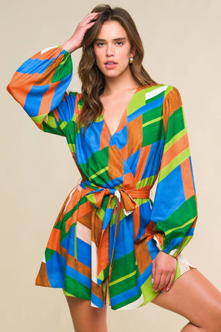 THIS IS YOUR SIGN WOVEN ROMPER - By Baano