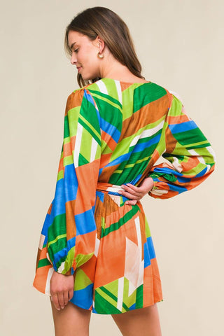 THIS IS YOUR SIGN WOVEN ROMPER - By Baano