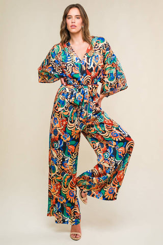 SKYLINE GRACE WOVEN JUMPSUIT - By Baano