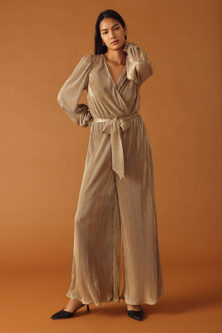 MOMENTS OF CLARITY WOVEN JUMPSUIT - By Baano
