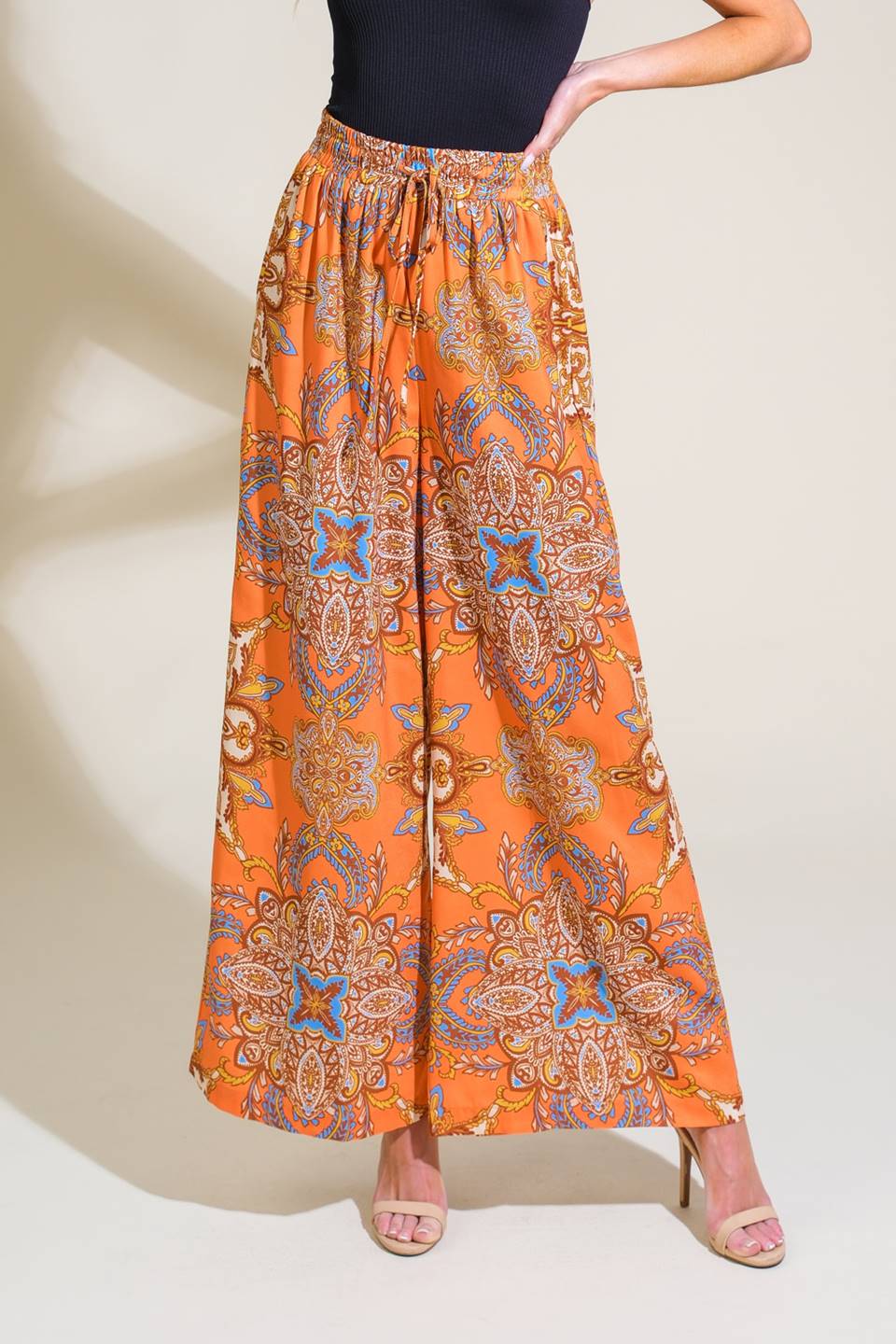 COUNTRYSIDE CHARM WOVEN PANTS - By Baano