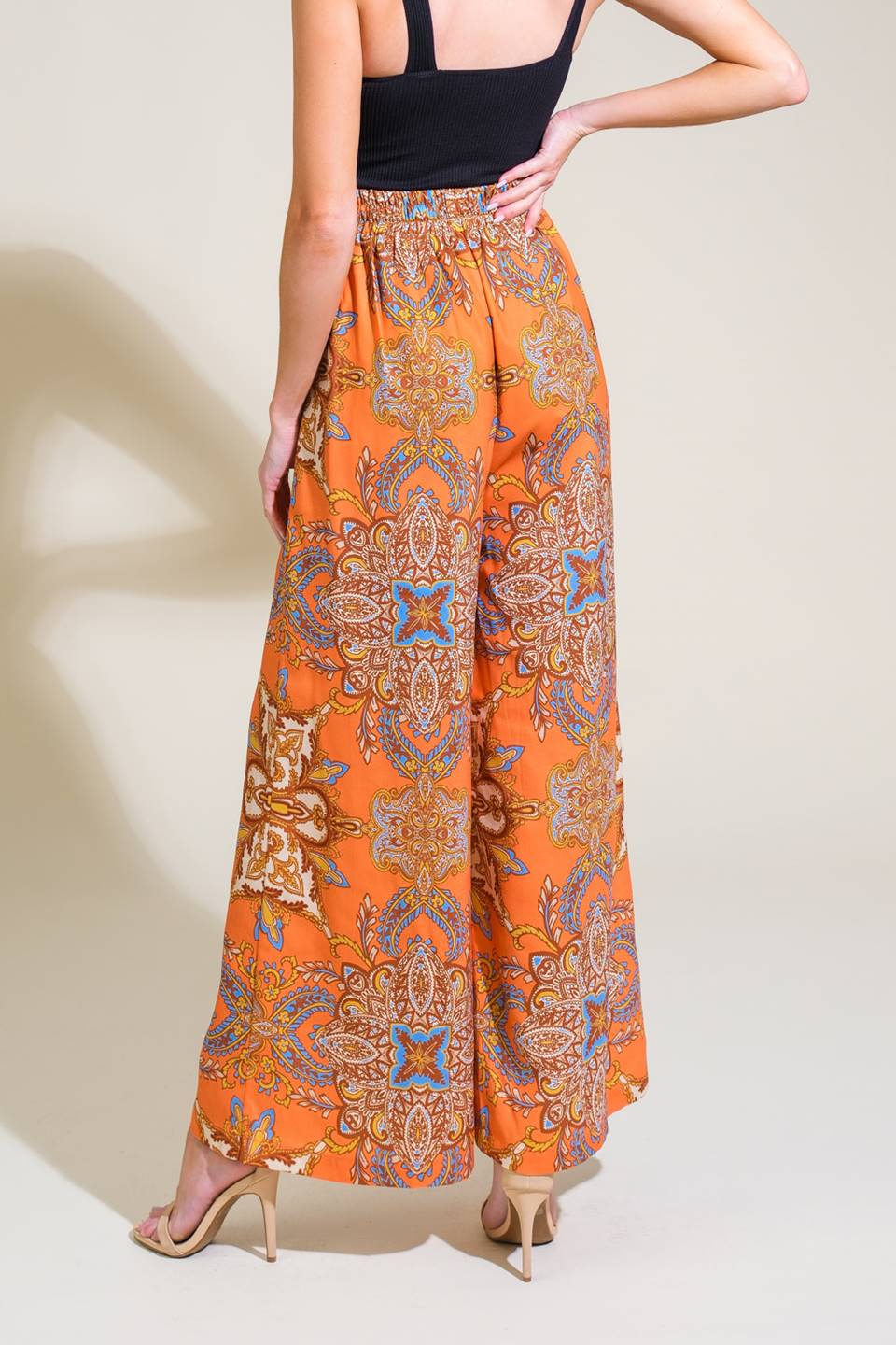 COUNTRYSIDE CHARM WOVEN PANTS - By Baano