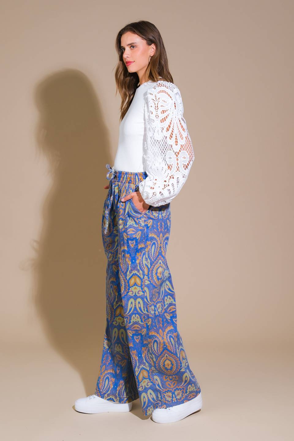 I'M IN CHARGE WOVEN PANTS - By Baano