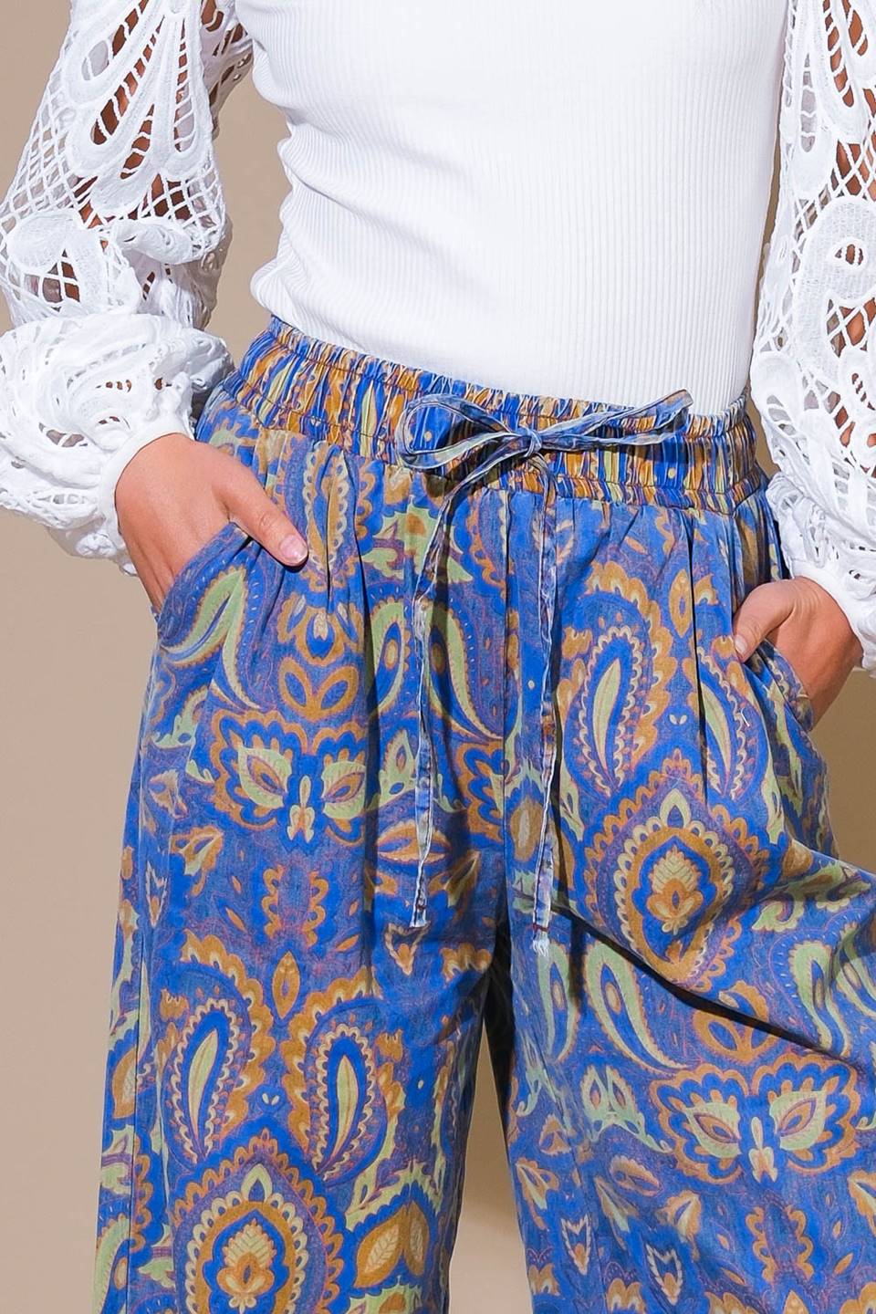 I'M IN CHARGE WOVEN PANTS - By Baano