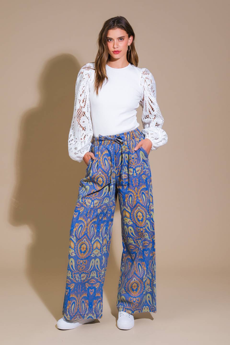 I'M IN CHARGE WOVEN PANTS - By Baano