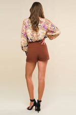 FLIRT FOR FUN WOVEN SKORT - By Baano