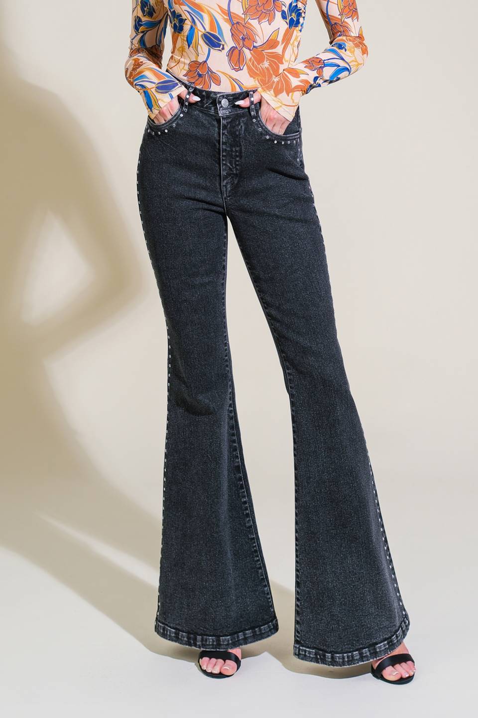 EFFORTLESS ENSEMBLE DENIM PANTS - By Baano