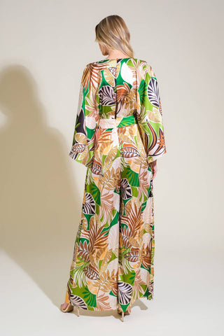 RIPPLE EFFECT WOVEN JUMPSUIT - By Baano