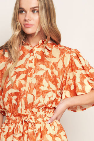 TIMELESS GRACE WOVEN ROMPER - By Baano