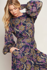 WHISPERING PINES WOVEN JUMPSUIT