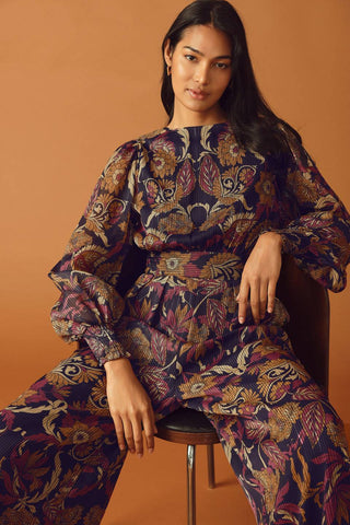 WHISPERING PINES WOVEN JUMPSUIT Flying Tomato