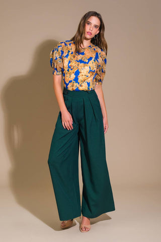 TERRACE VIEWS WOVEN PANTS - By Baano