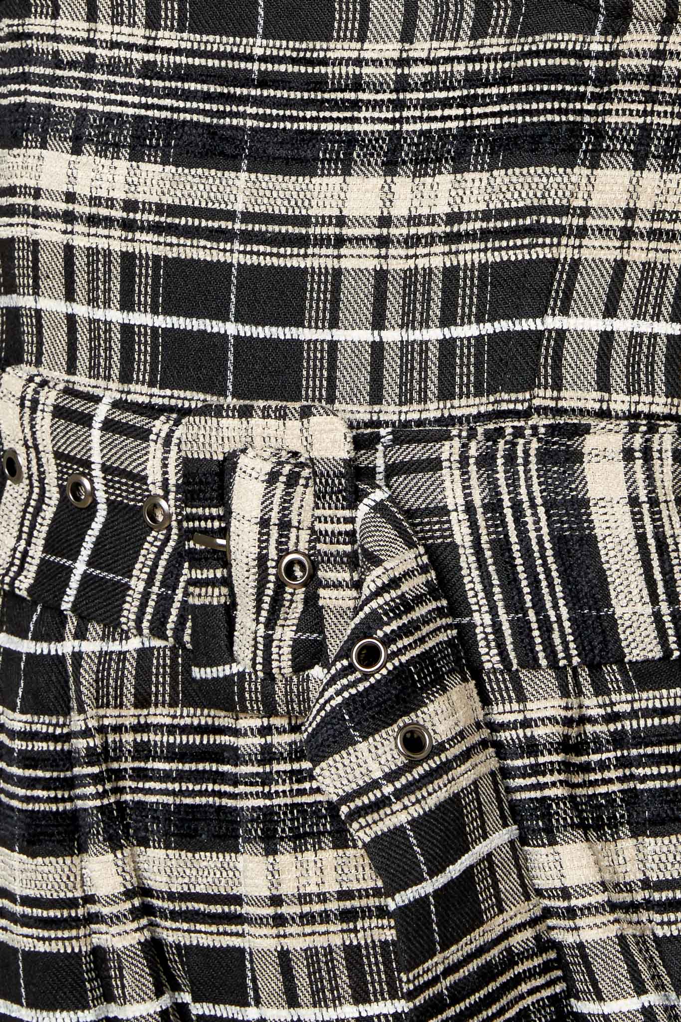 SAND DUNE WOVEN PLAID JUMPSUIT - By Baano