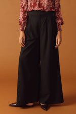 SWEET REMINISCENCE WOVEN WIDE LEG PANTS - By Baano