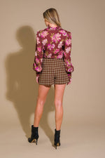 HELLO GORGEOUS TWEED SKORT - By Baano