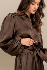 SUGAR BROWNIE WOVEN JUMPSUIT - By Baano