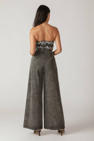 DELICATE TOUCH DENIM JUMPSUIT - By Baano