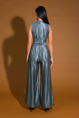 ROMANCE IN LOVE WOVEN JUMPSUIT - By Baano