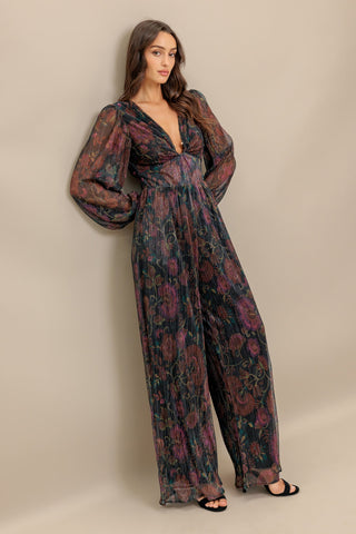 ALABASTER DREAMS WOVEN JUMPSUIT - By Baano