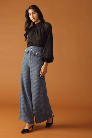 THREADS OF DESTINY TWEED PANTS - By Baano