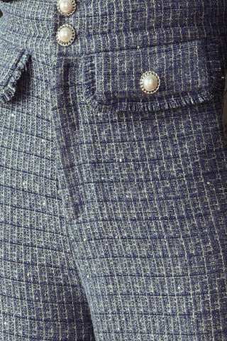 THREADS OF DESTINY TWEED PANTS - By Baano