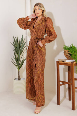 LOST IN THE STARS WOVEN JUMPSUIT - By Baano