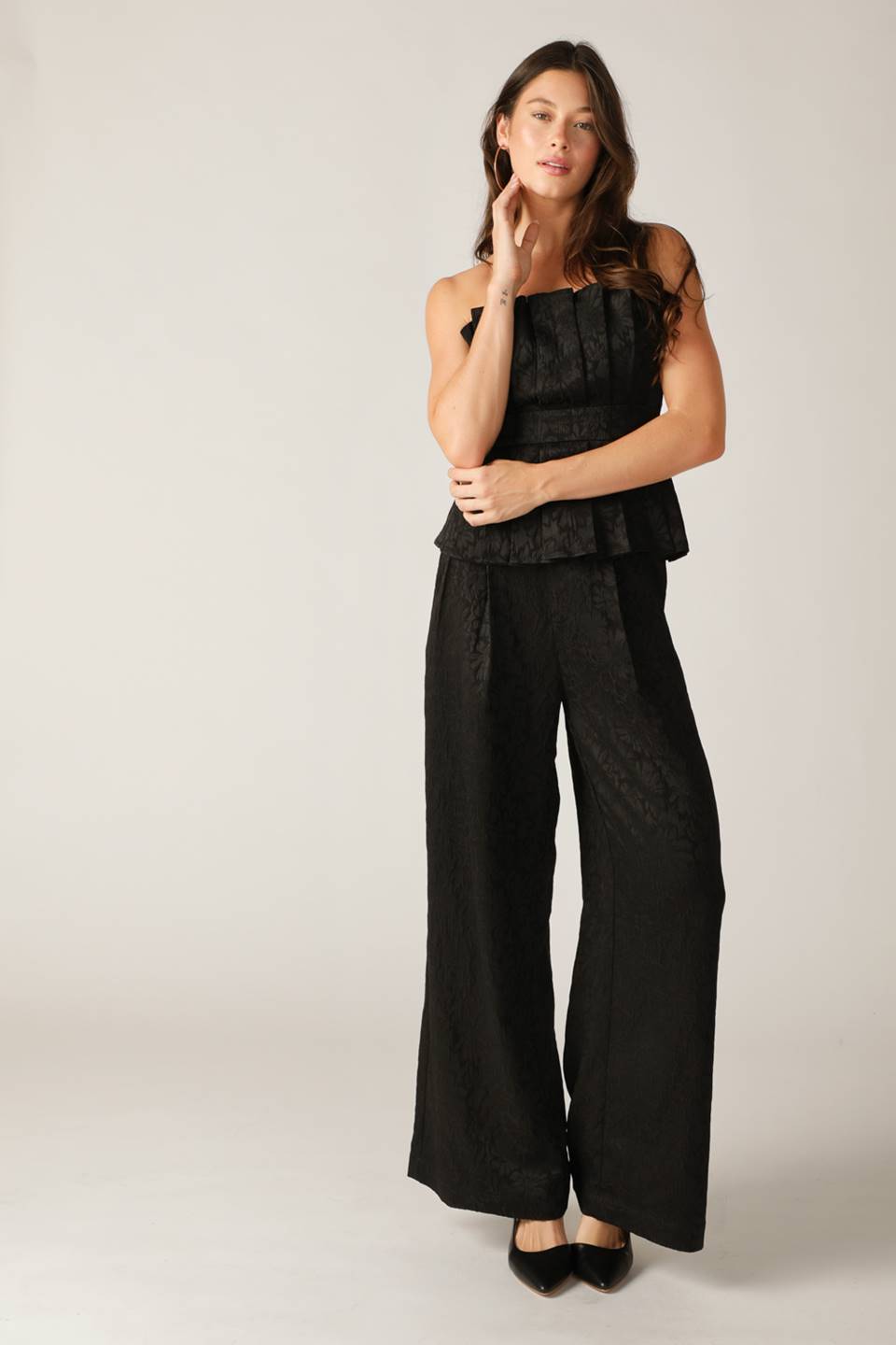 ELEGANT ESSENCE WOVEN PANTS - By Baano