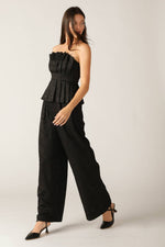 ELEGANT ESSENCE WOVEN PANTS - By Baano