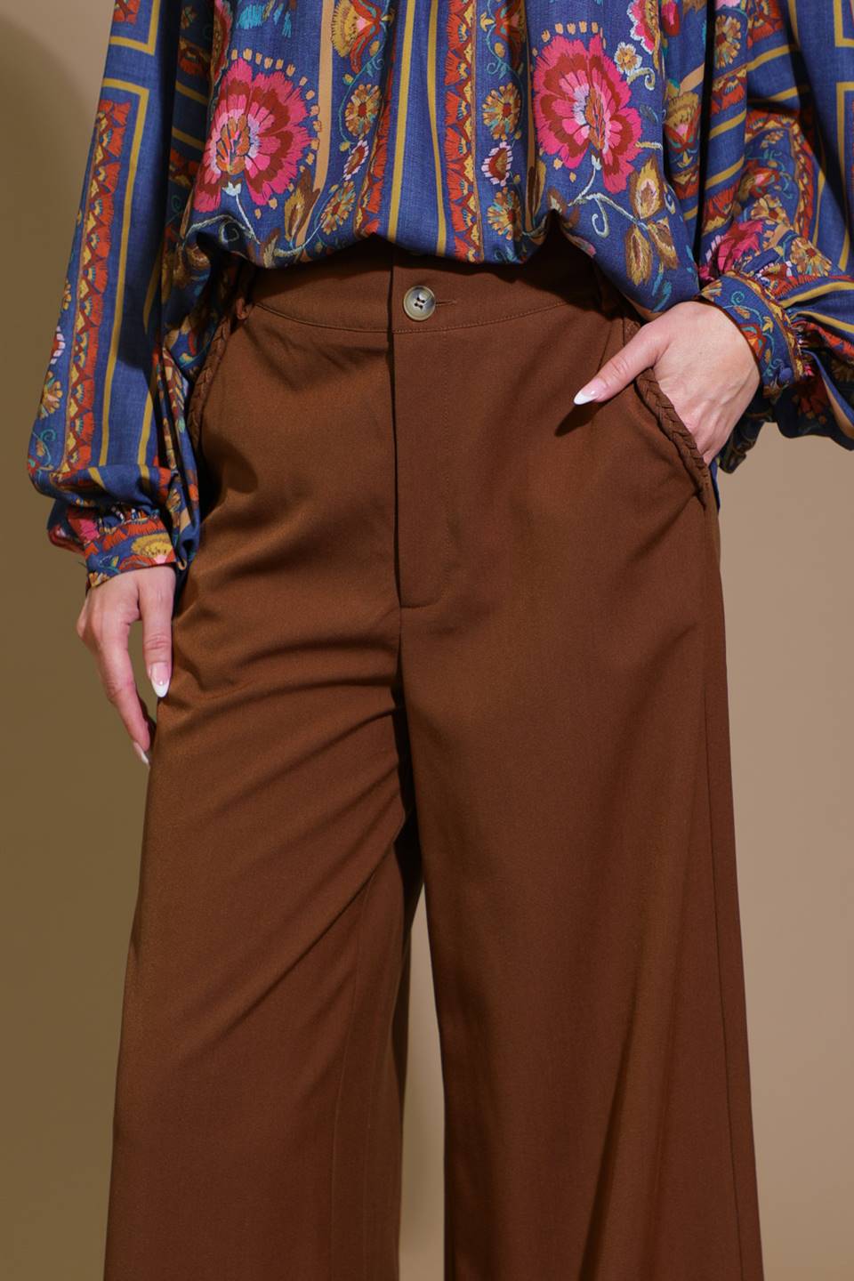 THINK IT THROUGH WOVEN PANTS - By Baano